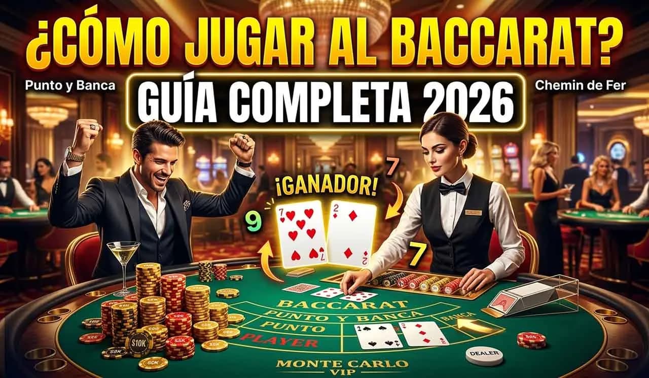 ¿Cómo jugar al baccarat?
