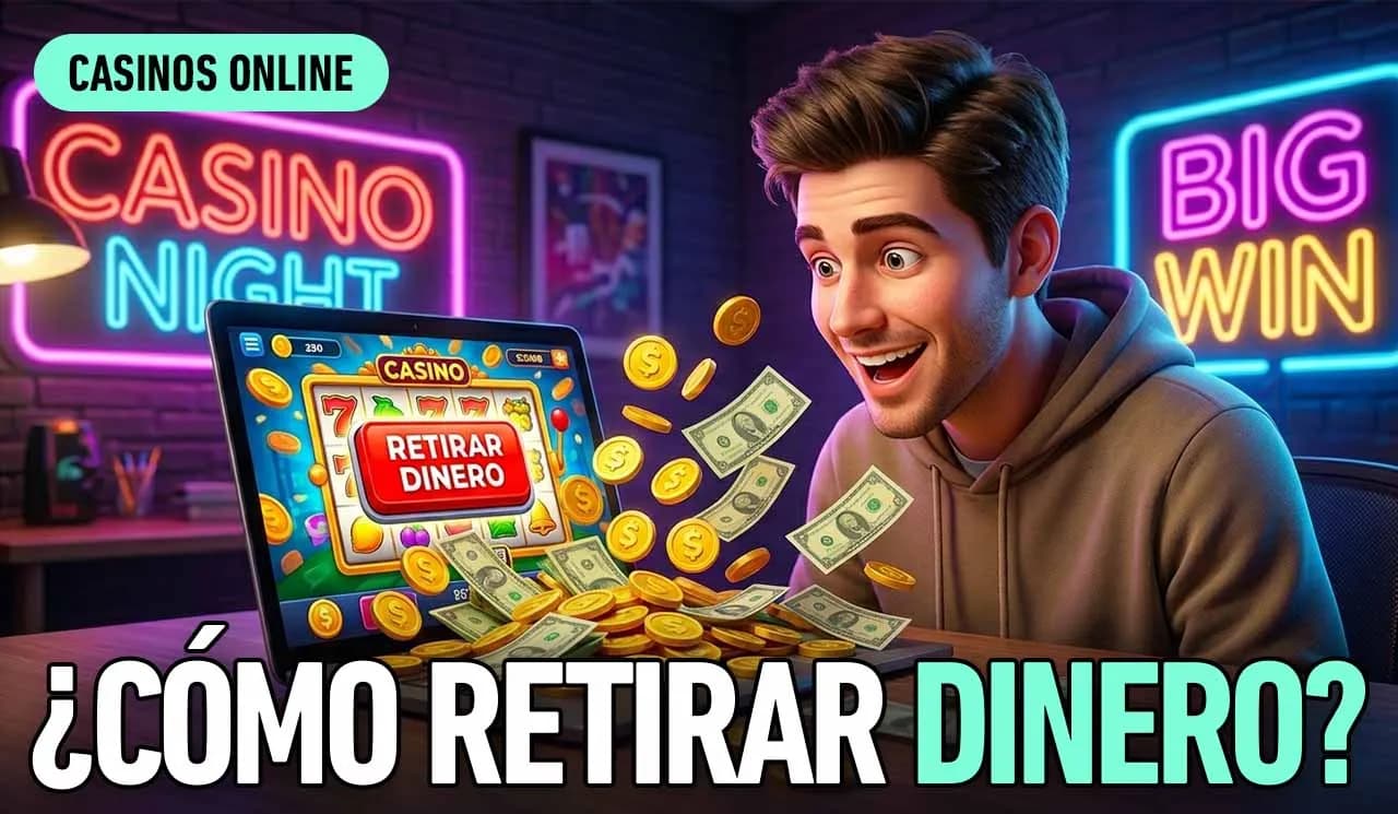 Cómo retirar dinero de un casino online
