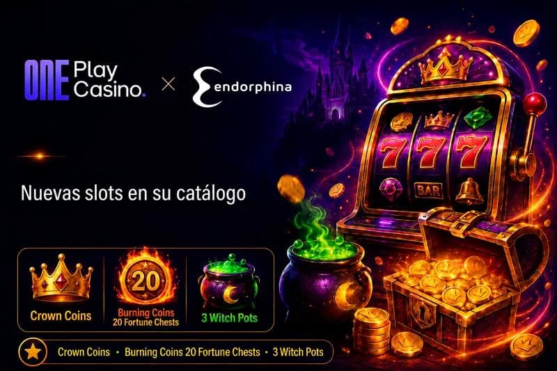 OnePlayCasino suma Endorphina a su catálogo de juegos online